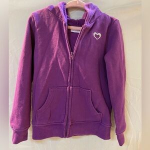 Zip up sweatshirt